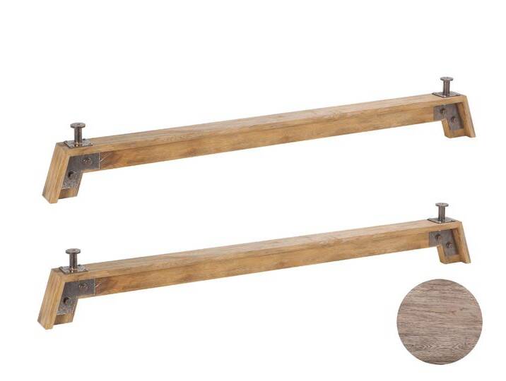 Hasena Oak-Vintage Füsse Stabil 2er-Set / 25cm / 180 cm / Eiche uniq clear, geölt Hasena Oak-Vintage Füsse Stabil 2er-Set / 25cm / 180 cm / Eiche uniq clear, geölt von Hasena