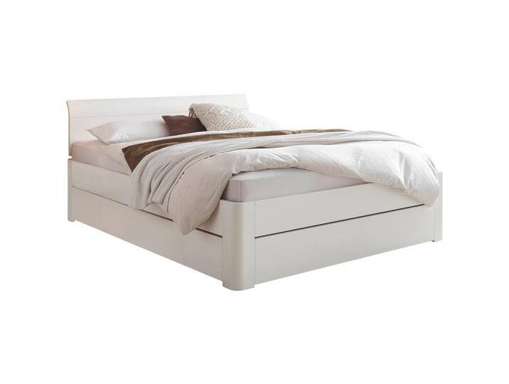 Hasena STAURAUMBETT, Weiß, 2 Schubladen, 200x200 cm, Bettkasten, mit Schubkästen, in verschiedenen Größen erhältlich, Schlafzimmer, Betten, von Hasena