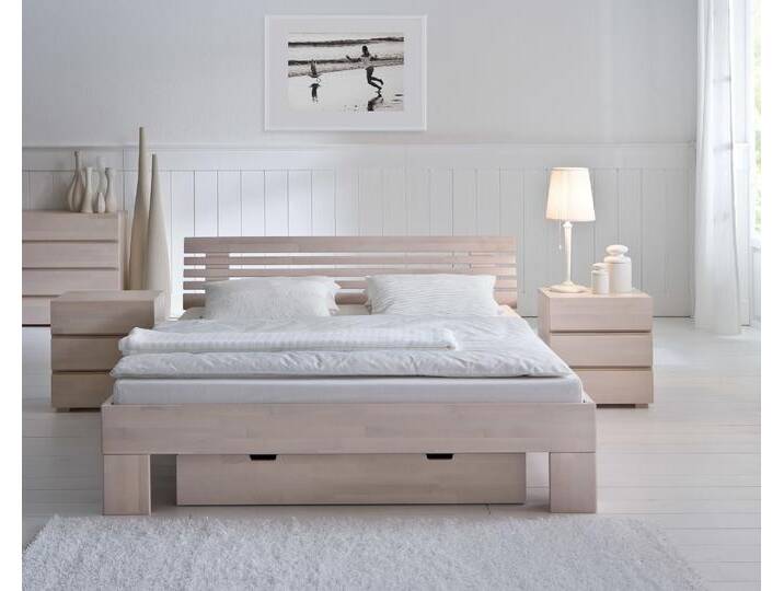 Hasena Wood-Line Massivholzbett Massa/Litto 180x200 cm Buche schoko 20 cm Hasena Wood-Line Massivholzbett Massa/Litto 180x200 cm Buche schoko 20 cm von Hasena