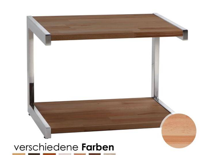 Hasena Wood-Line Nachttisch Meta alu Kernbuche natur Hasena Wood-Line Nachttisch Meta alu Kernbuche natur von Hasena