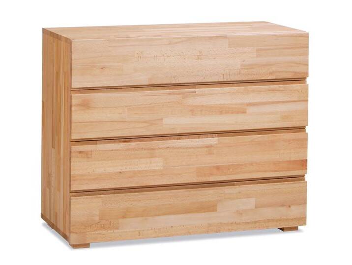 Hasena Woodline Lovara Kommode 4 Schubladen Massivholz 90x40x75 von Hasena