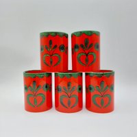 5 Gallo Design Piroschka Becher 4532 70Er Villeroy & Boch von HashtagVintageEsmee