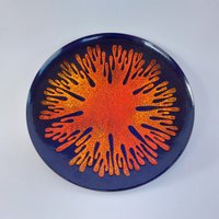 Emaille Schale Fischland Teller 60Er Ddr Vintage Selten Rarität von HashtagVintageEsmee