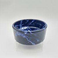 Marei Keramik 81/1 Pflanzschale Übertopf Blau Weiß von HashtagVintageEsmee