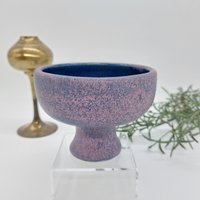 Pflanzschale Übertopf Lila Violett Vintage Midcentury von HashtagVintageEsmee