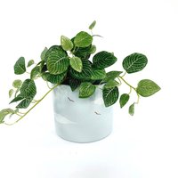 Übertopf Marei Keramik Vogel Wolke Vintage 25 13 Blumentopf Made in W. Germany Hellblau von HashtagVintageEsmee