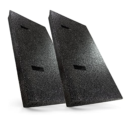 Bordsteinrampe Gummi schwarz 2X I Breite: 50 cm I Höhe: 45 mm I Rampe Gummikeil Rollstuhlrampe Auffahrrampe Auffahrkeil Auffahrhilfe Türschwellenrampe Autorampe Bordsteinrampe Gummi schwarz 2X I Breite: 50 cm I Höhe: 45 mm I Rampe Gummikeil Rollstuhlrampe Auffahrrampe Auffahrkeil Auffahrhilfe Türschwellenrampe Autorampe von HASKYY