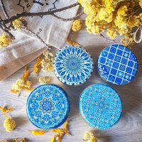 Set Mit 4 Duftenden Sojakerzen Geschenkbox Gemütliches Zuhause Geschenk Für Neues Geschenke Sie Mama von HassunaFactoryLab