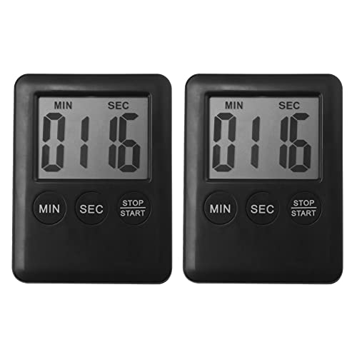 Hatem 2X Kuechentimer Kurzzeitmesser Eieruhr mit Magnet Und von Hatem