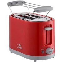 LENTZ Toastautomat  74272 rot/grau rot grau Edelstahl Kunststoff B/H/L: ca. 15x18x27 cm von LENTZ