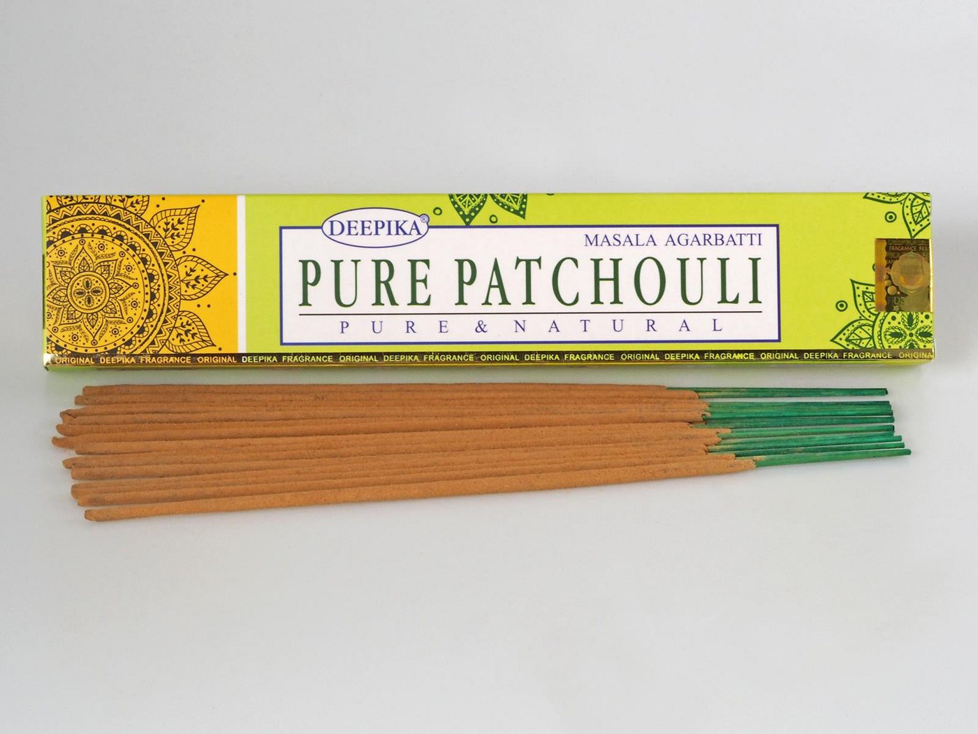 Hathi Räucherstäbchen FOREST PATCHOULI Räucherstäbchen 15 g, DEEPIKA Pure & Natural Masala von Hathi