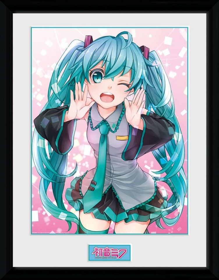 Hatsune Miku Kunstdruck von Hatsune Miku