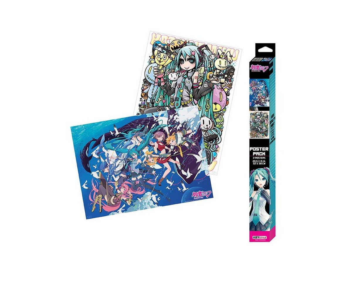 Hatsune Miku Poster von Hatsune Miku