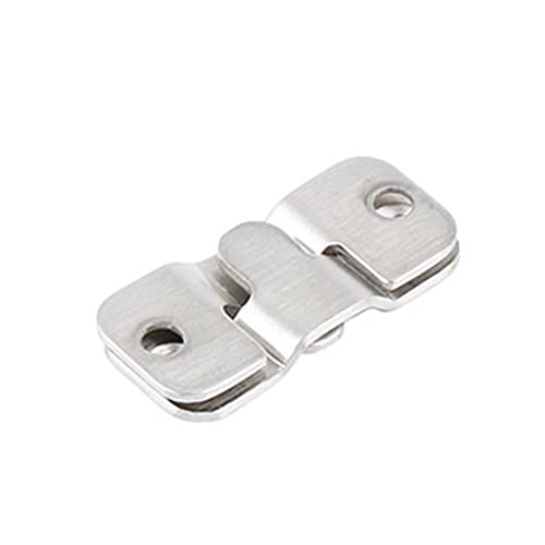 2 Stück Unterputz-Halterung, Möbel-Edelstahl-Anschluss, 54 x 30 mm/19 x 44 mm, große Bilderaufhänger, Unterputz-Halterung 2 Stück Unterputz-Halterung, Möbel-Edelstahl-Anschluss, 54 x 30 mm/19 x 44 mm, große Bilderaufhänger, Unterputz-Halterung von Hattba