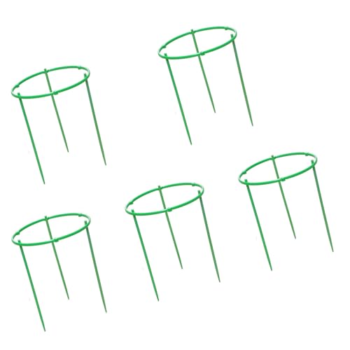 5er Set Tomaten-Pflanzenkäfigpfähle Turm für Hochbeet, vielseitiges Design für Töpfe und Garten, Pflanzenstecker mit wetterbeständigem Design von Hattba