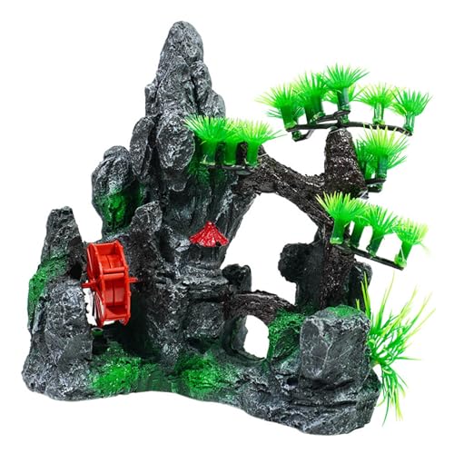 Aquarien, Steingarten, Kunstrasen, Simulation, Landschaft, Aquarium, Unterschlupf von Hattba