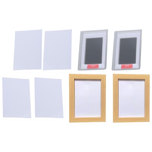 Baby- und Haustierpfotenabdruck-Set mit sicherem Druckblock und 2 Bilderrahmen-Papier für Neugeborene, Andenken, Baby-Handabdruck-Kits Baby- und Haustierpfotenabdruck-Set mit sicherem Druckblock und 2 Bilderrahmen-Papier für Neugeborene, Andenken, Baby-Handabdruck-Kits von Hattba