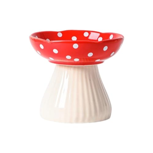 Erhöhte Pilzform verhindert Ersticken und Erbrechen, Cartoon-Futternapf, Ständer für Katzen Erhöhte Pilzform verhindert Ersticken und Erbrechen, Cartoon-Futternapf, Ständer für Katzen von Hattba