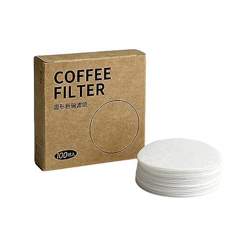 Espressos Kaffee-Extraktionsfilterpapier, 51 mm/58 mm, sekundäre Wassertrennung, Papiere, Kaffeemaschine, weiße Filterpapiere von Hattba