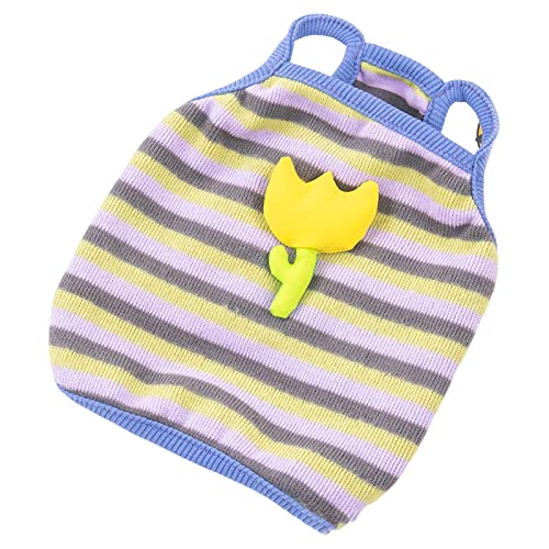 Gestreiftes Kostüm für Mädchen, Geburtstag, Party, Welpen, Sommerkleid mit Blume, Urlaubsparty-Kostüme, Hundekostüme für Hunde von Hattba