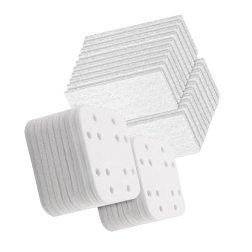 Hattba 40 Stück Luftbefeuchter Mineralabsorptionspad Filter Ersatz für LV600S LV600HH Luftbefeuchter Filterpad Zubehör Entkalkungspads für Luftbefeuchter von Hattba