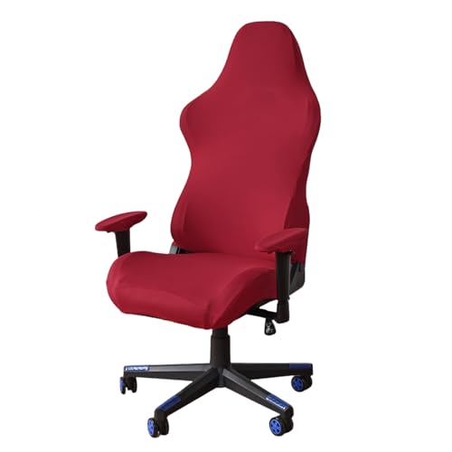 Hattba Abnehmbare Gaming-Stuhlhussen, Stretch-Stoff mit Armlehnenbezügen, für Computer- und Bürostühle, Sesselbezug Hattba Abnehmbare Gaming-Stuhlhussen, Stretch-Stoff mit Armlehnenbezügen, für Computer- und Bürostühle, Sesselbezug von Hattba