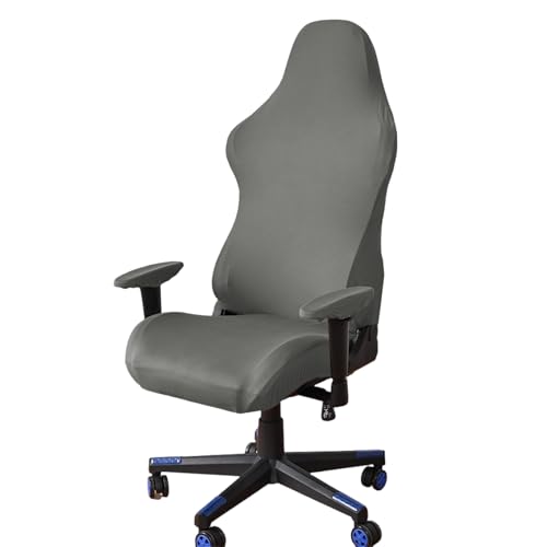 Hattba Abnehmbare Gaming-Stuhlhussen, Stretch-Stoff mit Armlehnenbezügen, für Computer- und Bürostühle, Sesselbezug Hattba Abnehmbare Gaming-Stuhlhussen, Stretch-Stoff mit Armlehnenbezügen, für Computer- und Bürostühle, Sesselbezug von Hattba