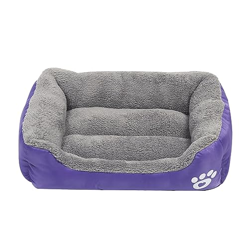 Hattba Kreatives Haustierbett, Fellkissen, Nest für Hunde und Katzen, weiches Plüsch, bequemes Sofa, mehrere Größen und Farben, Hundesofa für kleine Hunde Hattba Kreatives Haustierbett, Fellkissen, Nest für Hunde und Katzen, weiches Plüsch, bequemes Sofa, mehrere Größen und Farben, Hundesofa für kleine Hunde von Hattba