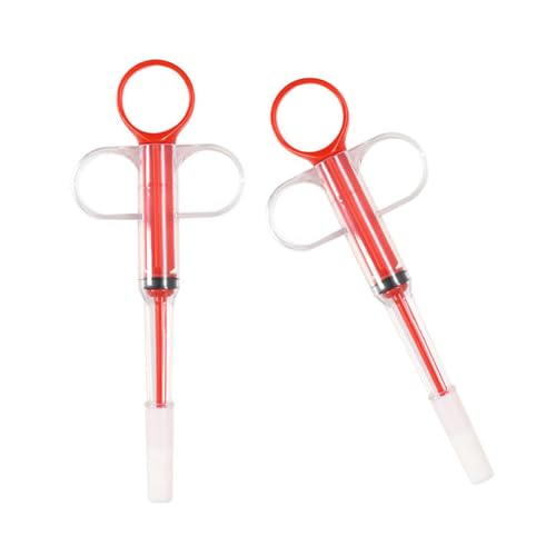 Hattba Medizinassistent für Haustiere, weiche Spitze, präzises Dosierwerkzeug, Gadget für Zuhause, Outdoor, Doppelnutzung, 2 Stück von Hattba