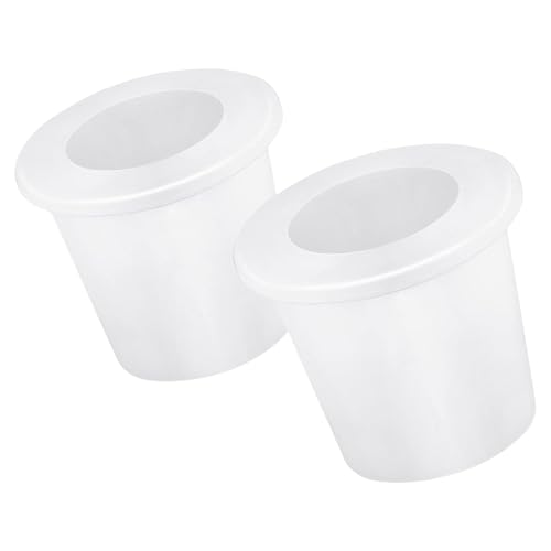 Hattba Terrassentischschirm-Lochringe und Stabilisatorhülse für Outdoor-Freizeitbereich und Garten, 3,8 cm Regenschirm-Adapter, Poolschirmadapter von Hattba
