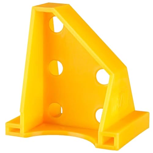 Hellgelbe Plastikscheiben Keile Spacer Pack Von 20 Einfachen Sichtblättern Doppelkopf Werkzeug Für Holzmöbel Konstruktion Holzbearbeitung Schäfte Mit Doppelkopfdesign von Hattba