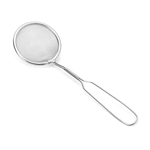 Hot Pot Filter Skimmer Edelstahl Mesh Lebensmittel Sieb Schöpfkelle Angellöffel von Hattba