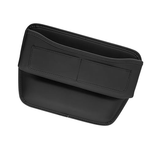 Leder-Auto-Taschen-Organizer maximiert Sitzlücken, geeignet für Handy, kleine Gegenstände, Karten, Bargeld, unverzichtbarer Autositzfänger von Hattba