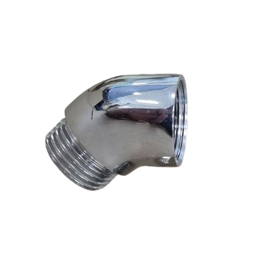 Massiver Messing Duschkopf Winkel Adapter 135 Grad Handbrause Arm Verlängerung Auslaufsicher Duschkopf Gelenk für Badezimmer Duschkopf Adapter von Hattba