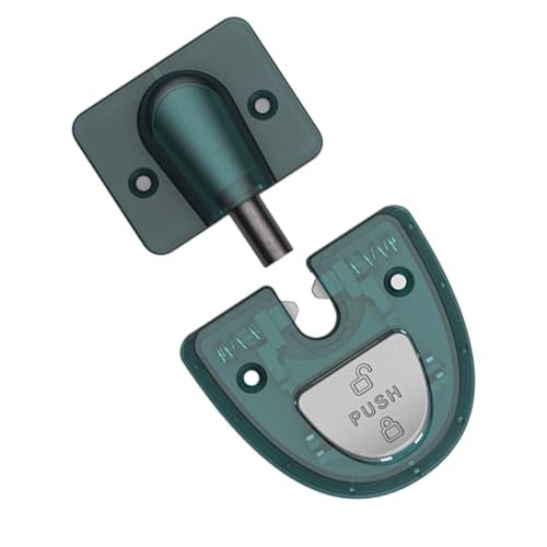 Ohne Bohren Mechanisch Leise Türstopper Tragbar Stabile Fanghilfe Für Den Bodeneinsatz Mit Klebepad Und Schrauben Türschutz von Hattba
