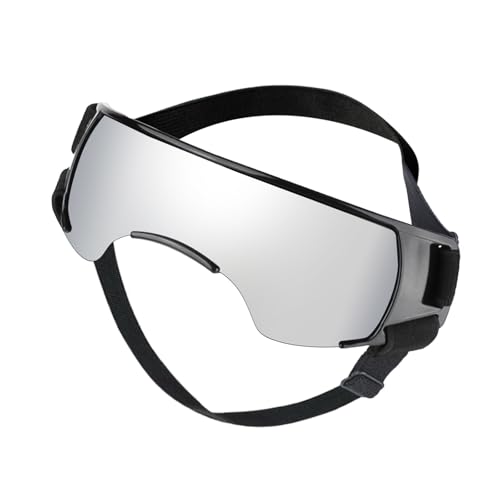 Pet Shades Hundebrille für schwere Schneeregion mit verstellbarem Riemen, leicht zu tragen, für Sport, Reisen, Hund, Outdoor von Hattba