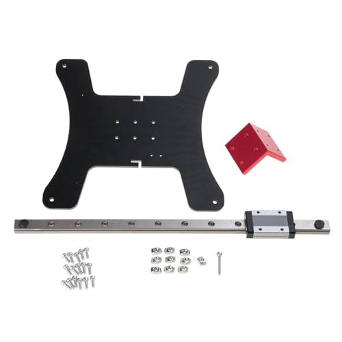 Printer BLV Y-Achsenführung für Ender3-Drucker, verbesserte Aluminium-Extruderschrauben, Heizbettplatte von Hattba