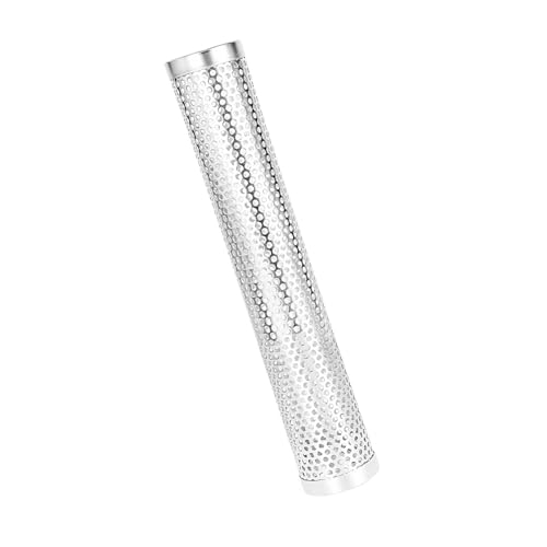 Räucherrohr aus 304Edelstahl, tragbar, Metalltextur, für Räucherwerkzeug von Hattba