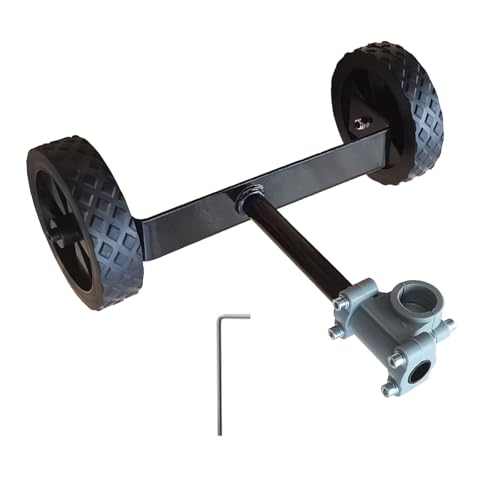 Rasentrimmer, 25,4–26 mm, verstellbares Rad zur Verbesserung der Arbeitseffizienz, Wartung, flexibel von Hattba