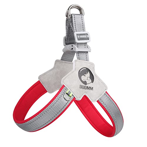 Reflektierender Brustgurt für Welpen, mit Haken aus Legierung, weich, atmungsaktiv, Training für Spaziergänge/Wandern, einfache Kontrolle, Hundegeschirr für große Hunde Reflektierender Brustgurt für Welpen, mit Haken aus Legierung, weich, atmungsaktiv, Training für Spaziergänge/Wandern, einfache Kontrolle, Hundegeschirr für große Hunde von Hattba