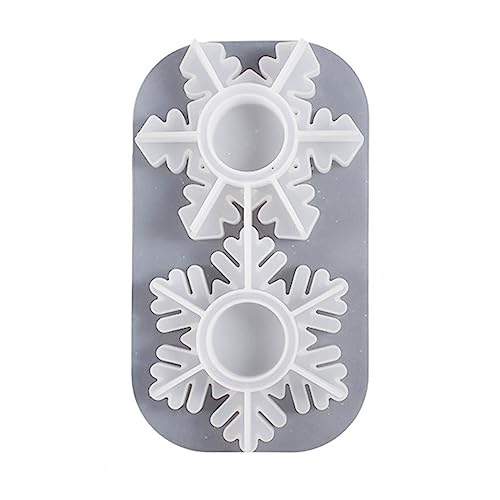 Silikonform zur Herstellung von Schneeflocken, Kerzenhaltern, Schmuckbehältern, Silikonform, Weihnachtsdekoration, Kunsthalter, Harzform, Silikongussform Silikonform zur Herstellung von Schneeflocken, Kerzenhaltern, Schmuckbehältern, Silikonform, Weihnachtsdekoration, Kunsthalter, Harzform, Silikongussform von Hattba