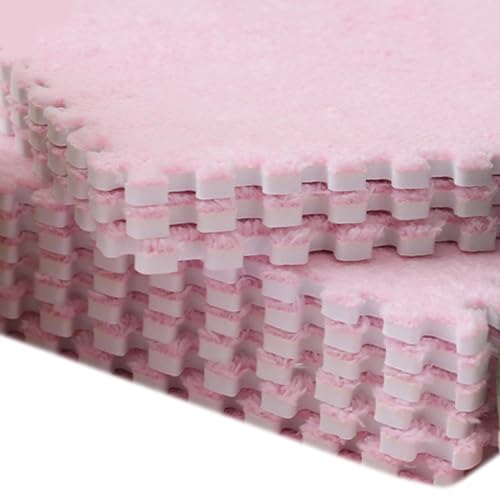 Spleißmatte, weicher Raumteppich für Kleinkinder, kleine Kinder, Nachttischdecke, schmutzabweisend, Fußmatten, Schlafzimmerteppich, 10 Stück Spleißmatte, weicher Raumteppich für Kleinkinder, kleine Kinder, Nachttischdecke, schmutzabweisend, Fußmatten, Schlafzimmerteppich, 10 Stück von Hattba
