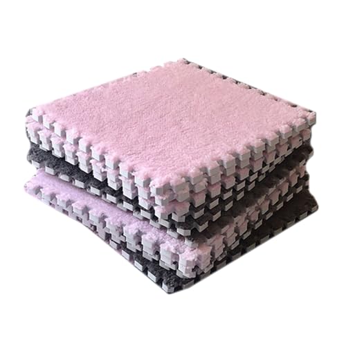 Spleißmatte, weicher Raumteppich für Kleinkinder, kleine Kinder, Nachttischdecke, schmutzabweisend, Fußmatten, Schlafzimmerteppich, 10 Stück Spleißmatte, weicher Raumteppich für Kleinkinder, kleine Kinder, Nachttischdecke, schmutzabweisend, Fußmatten, Schlafzimmerteppich, 10 Stück von Hattba
