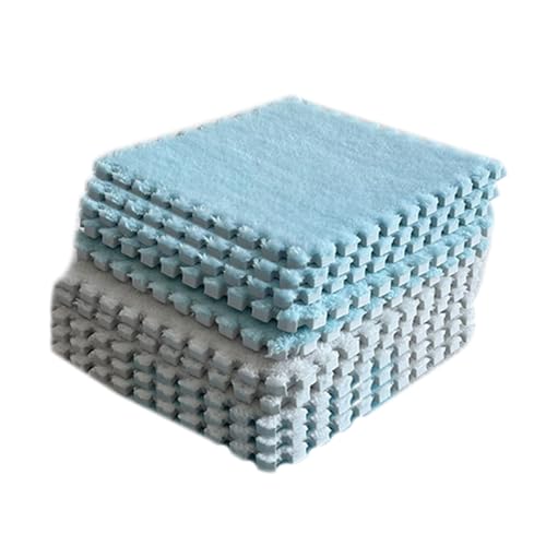 Spleißmatte, weicher Raumteppich für Kleinkinder, kleine Kinder, Nachttischdecke, schmutzabweisend, Fußmatten, Schlafzimmerteppich, 10 Stück Spleißmatte, weicher Raumteppich für Kleinkinder, kleine Kinder, Nachttischdecke, schmutzabweisend, Fußmatten, Schlafzimmerteppich, 10 Stück von Hattba