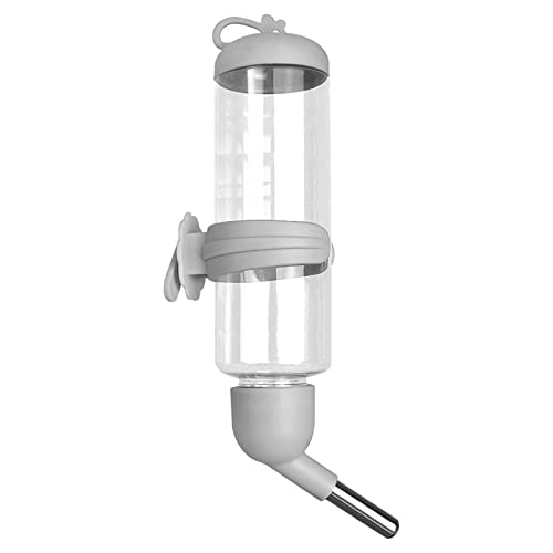 Wasserspender für Flaschen, Aufhänger, automatischer Spender, Trinker, Hamster, kleines Haustier, rostfreie Stähle, Rohrbrunnen, kleiner Hamster, auslaufsicher von Hattba