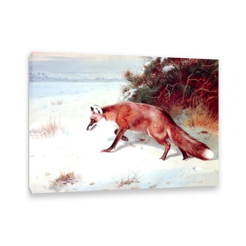 Hau3sh3a Archibald Thorburn Kunstwerk auf Leinwand Auf der Strecke leinwand gemälde vögel Berühmte Ölgemälde Reproduktion Wandkunst Wohnzimmer Wohnkultur 70x50cm(28x20in) Gerahmt von Hau3sh3a