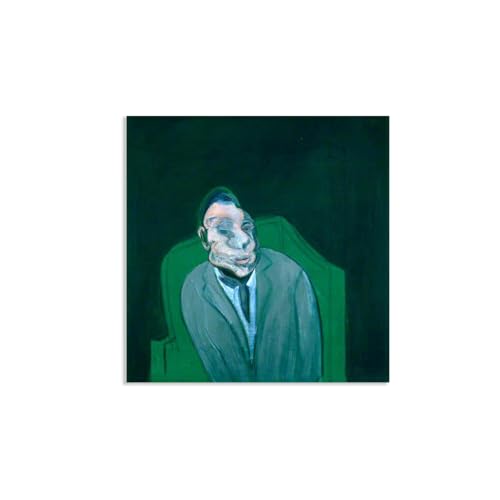 Hau3sh3a Francis Bacon Bilder Leiter eines Mannes kunstdruck auf leinwand abstrakt Reproduktion auf Leinwand Wohnzimmer Wanddeko Bilderwand Geschenk70x70cm(28x28in) Rahmenlos von Hau3sh3a