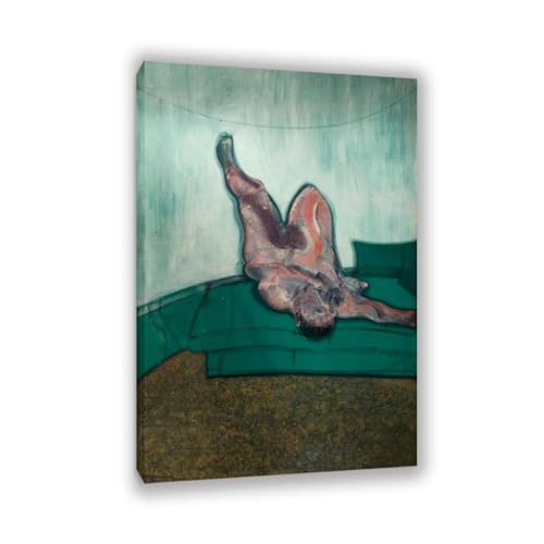 Hau3sh3a Francis Bacon Bilder Lügen Abbildung Nr 1 kunstdruck auf leinwand abstrakt Reproduktion auf Leinwand Wohnzimmer Wanddeko Bilderwand Geschenk120x80cm(47x31in) Gerahmt von Hau3sh3a