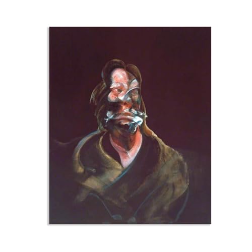Hau3sh3a Francis Bacon Bilder Porträt von Isabel Rawtrone kunstdruck auf leinwand abstrakt Reproduktion auf Leinwand Wohnzimmer Wanddeko Bilderwand Geschenk50x40cm(20x16in) Rahmenlos von Hau3sh3a