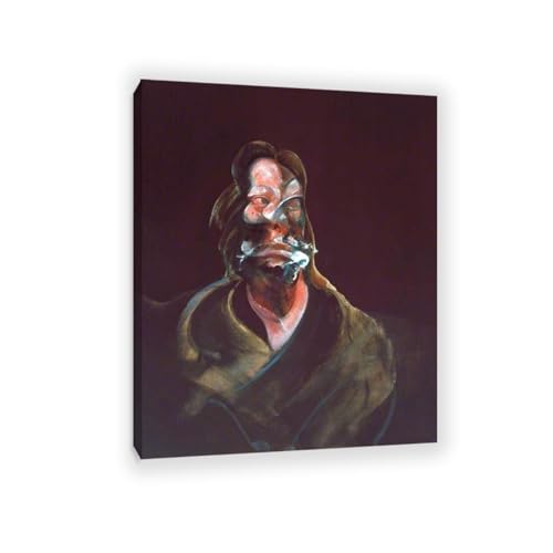 Hau3sh3a Francis Bacon Bilder Porträt von Isabel Rawtrone kunstdruck auf leinwand abstrakt Reproduktion auf Leinwand Wohnzimmer Wanddeko Bilderwand Geschenk65x50cm(26x19in) Gerahmt von Hau3sh3a